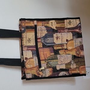 Canvas Tote Bag with Matching Change Purse